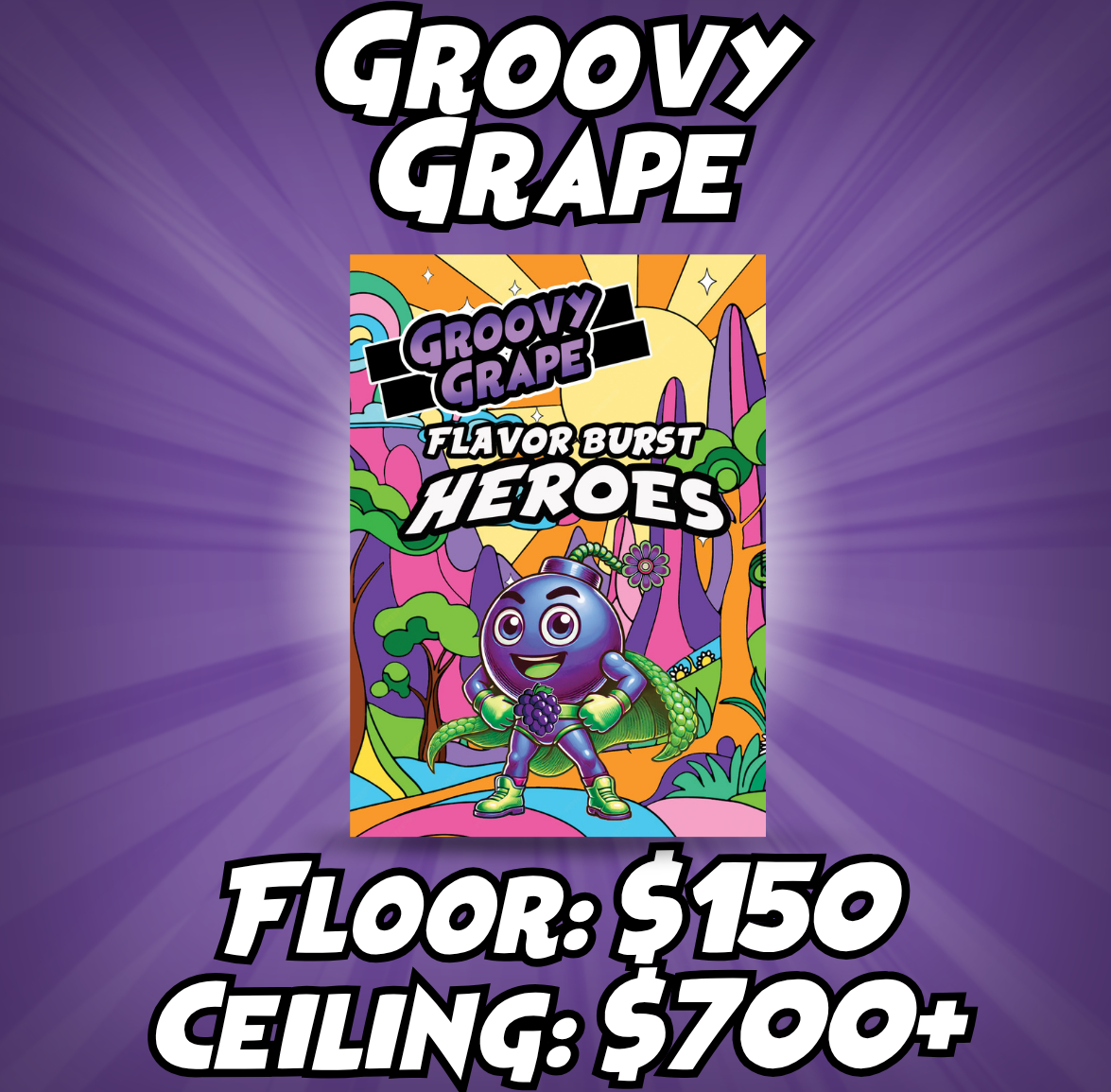 Flavor Burst Heros – Groovy Grape